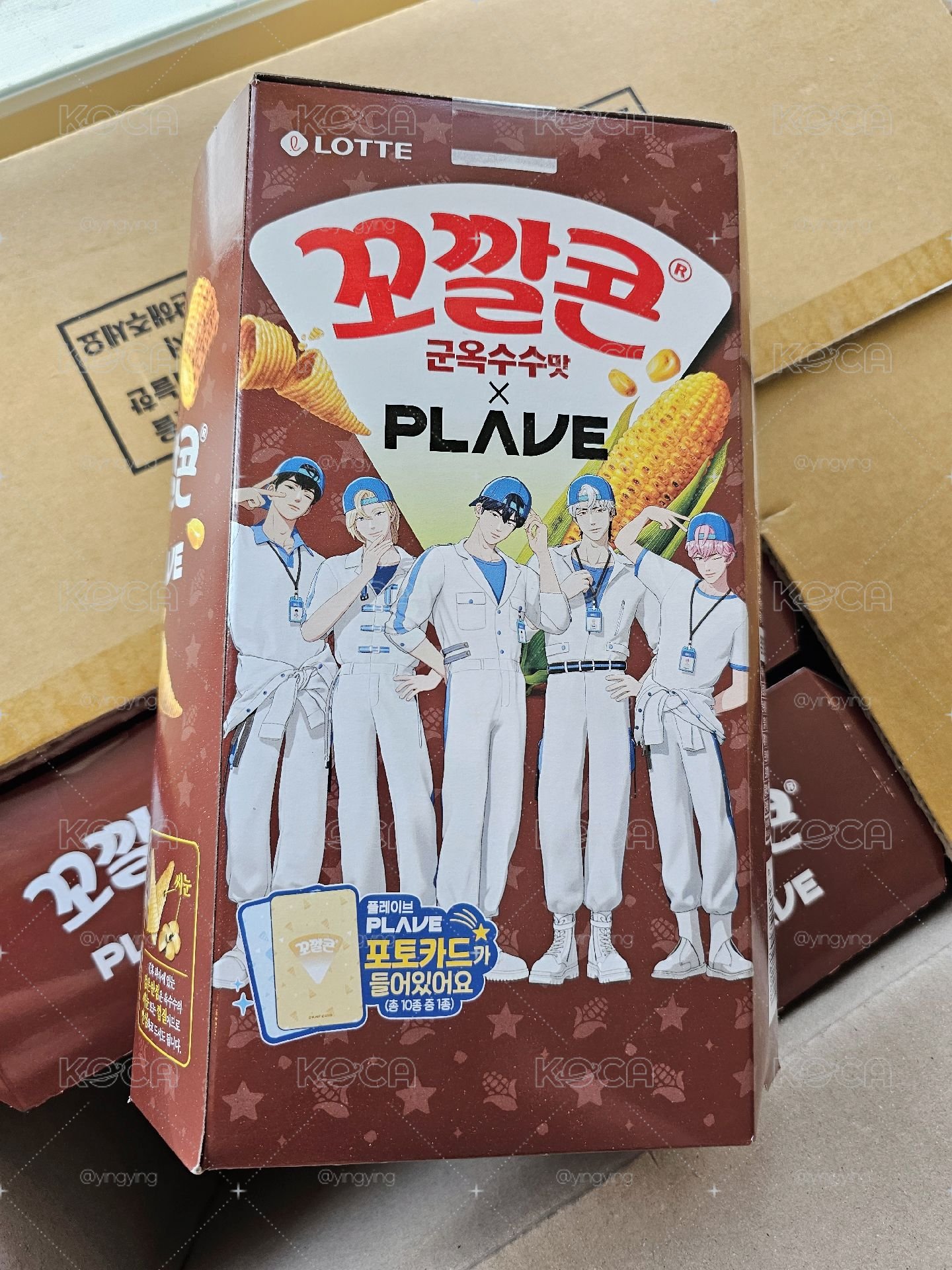 Plave GS25 牛角餅乾 只有隨機小卡