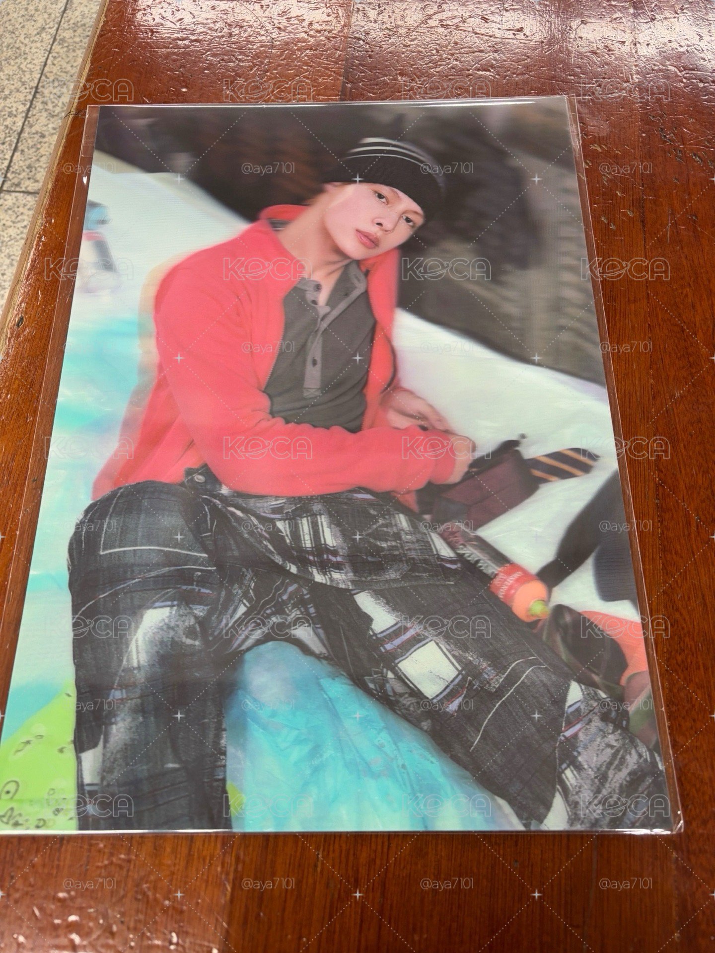 CORTIS 年曆快閃店海報-趙雨凡