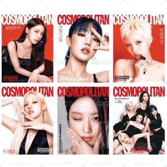COSMOPOLITAN JUNE 2025 （Cover : i-dle）