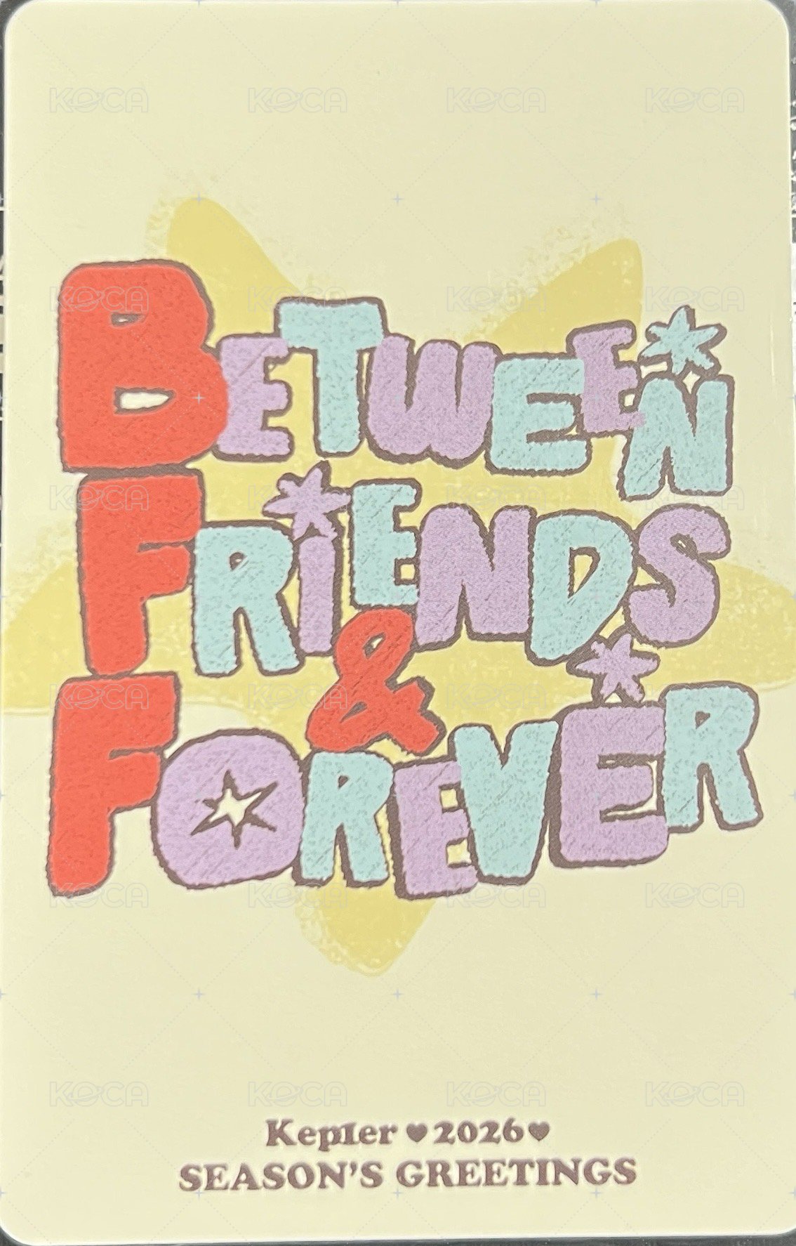 26‘年曆 年曆卡  背面