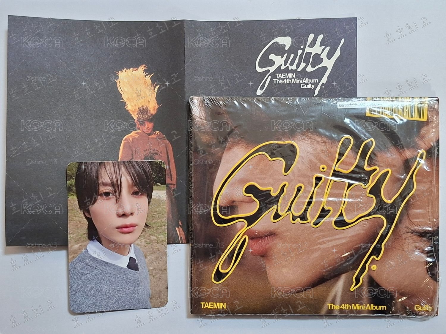 TAEMIN GUILTY ALBUM DIGIPACK ver.