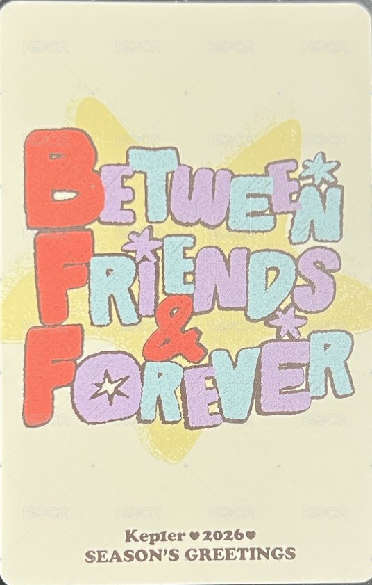 26‘年曆 年曆卡  背面