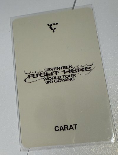 RIGHT HERE 克拉粽 場限 Goyang卡背 勝寛 