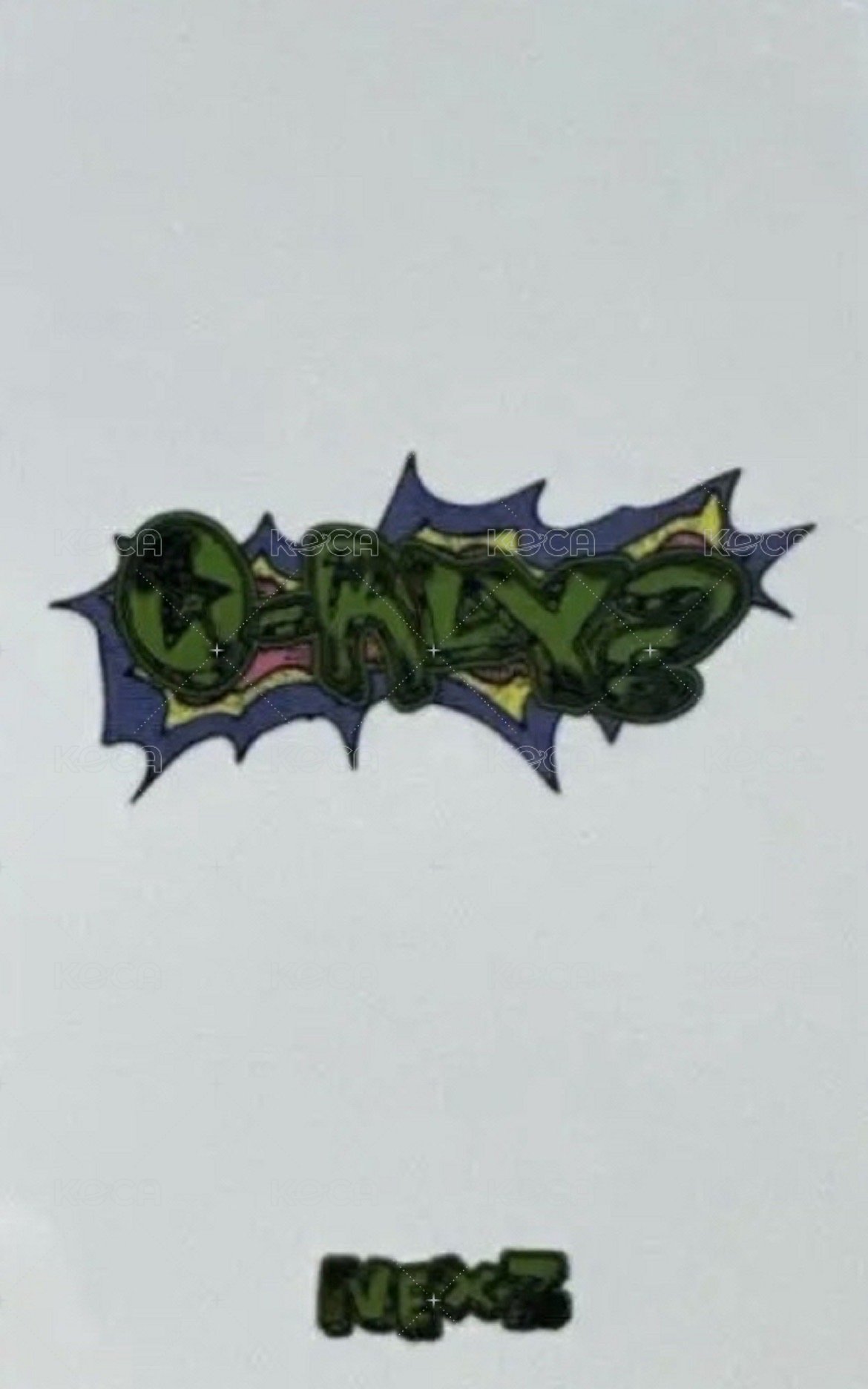 迷二 mk 特典卡  背面