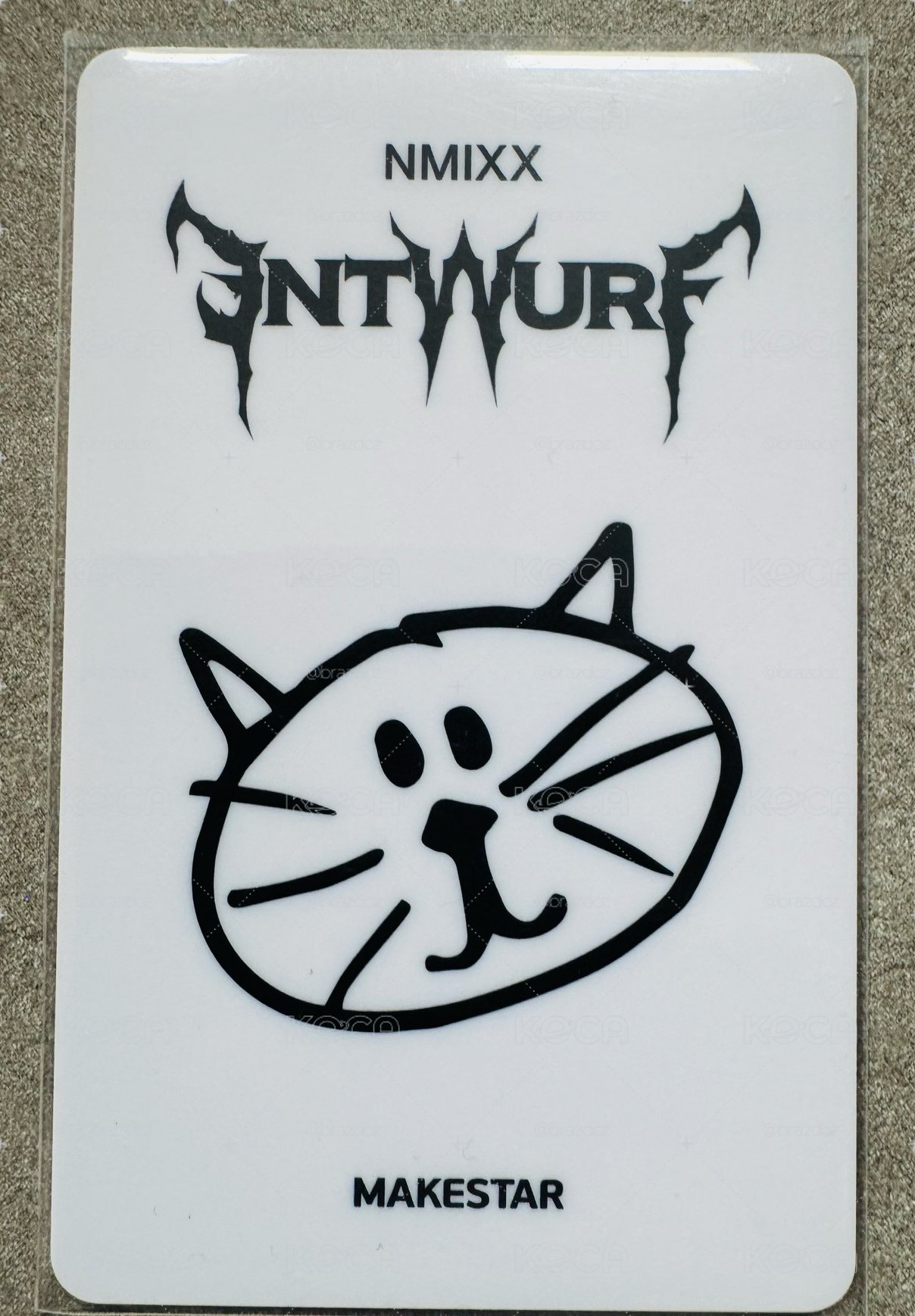 NMIXX LILY ENTWURF MS幸運卡 