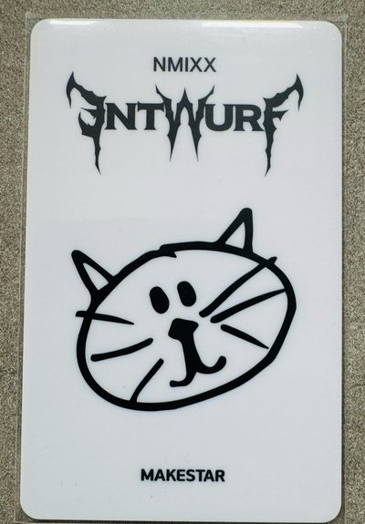 NMIXX LILY ENTWURF MS幸運卡 