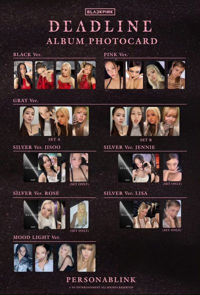Blackpink Deadline Album 預購