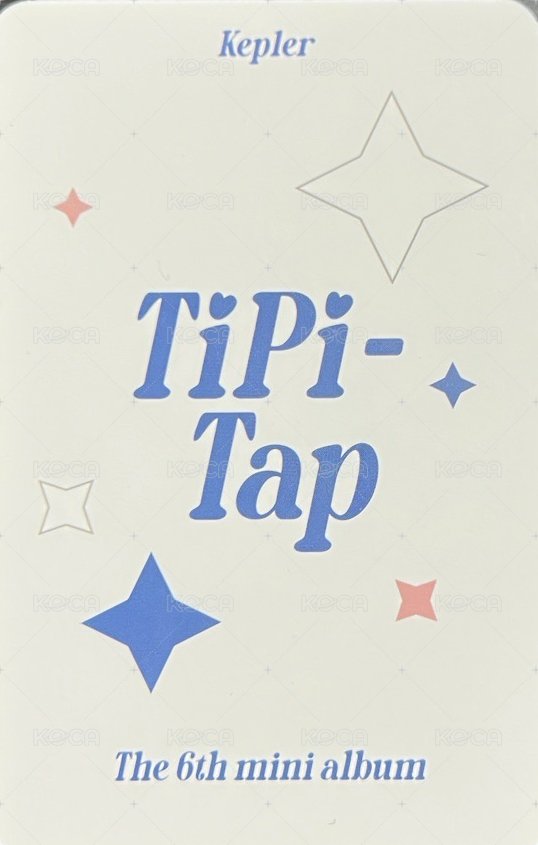 迷六 PLVE ver. 專輯卡  背面