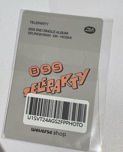 TELEPARTY wvs fanparty 特典卡 碩 應募卡