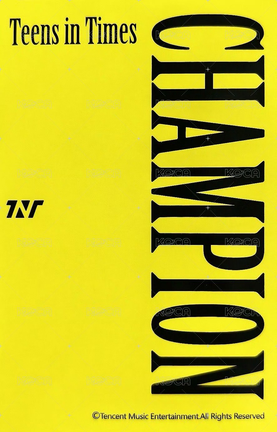 大連演唱會 二星 星光卡  背面