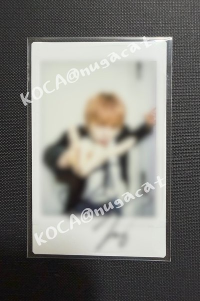 BOYNEXTDOOR 漢東旼/泰山 親簽音源卡 親簽拍立得