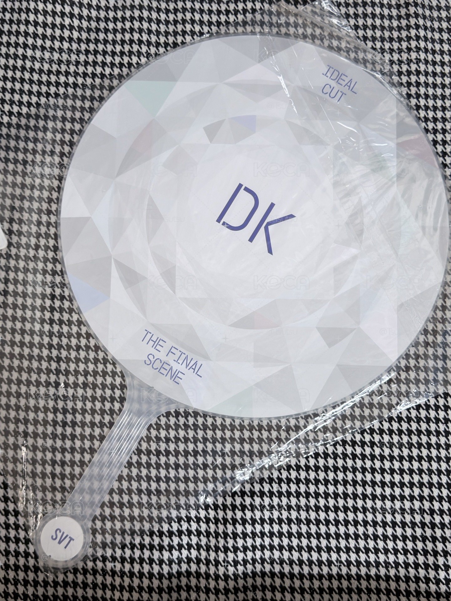 (現貨有原袋 紙箱寄出）seventeen 早期 ideal cut DK 李碩珉 軍裝 大扇 扇子