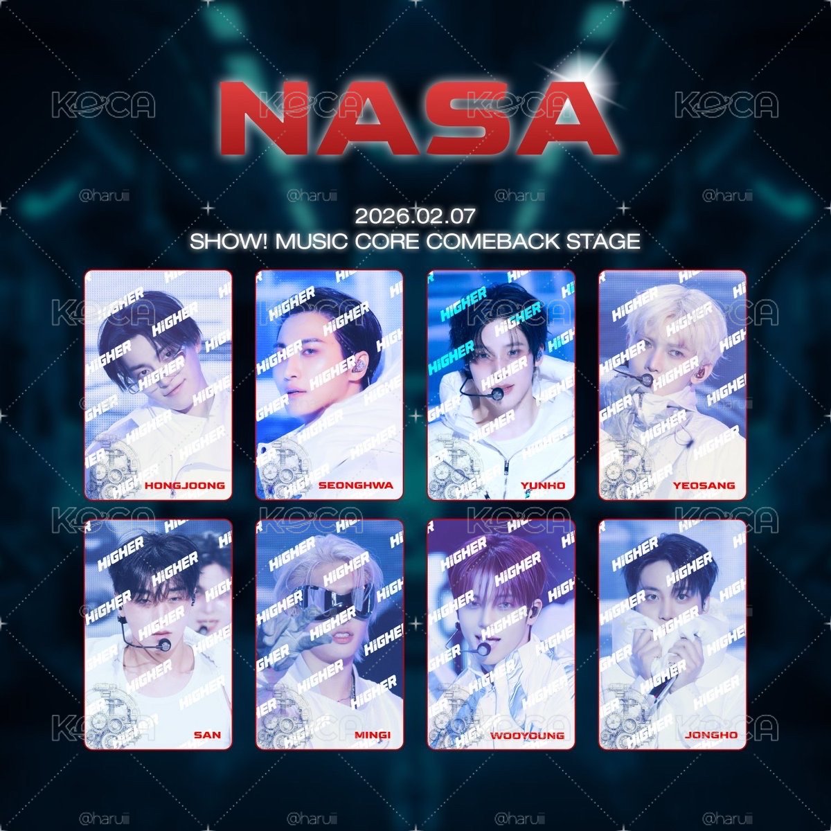 Higher NASA硬卡