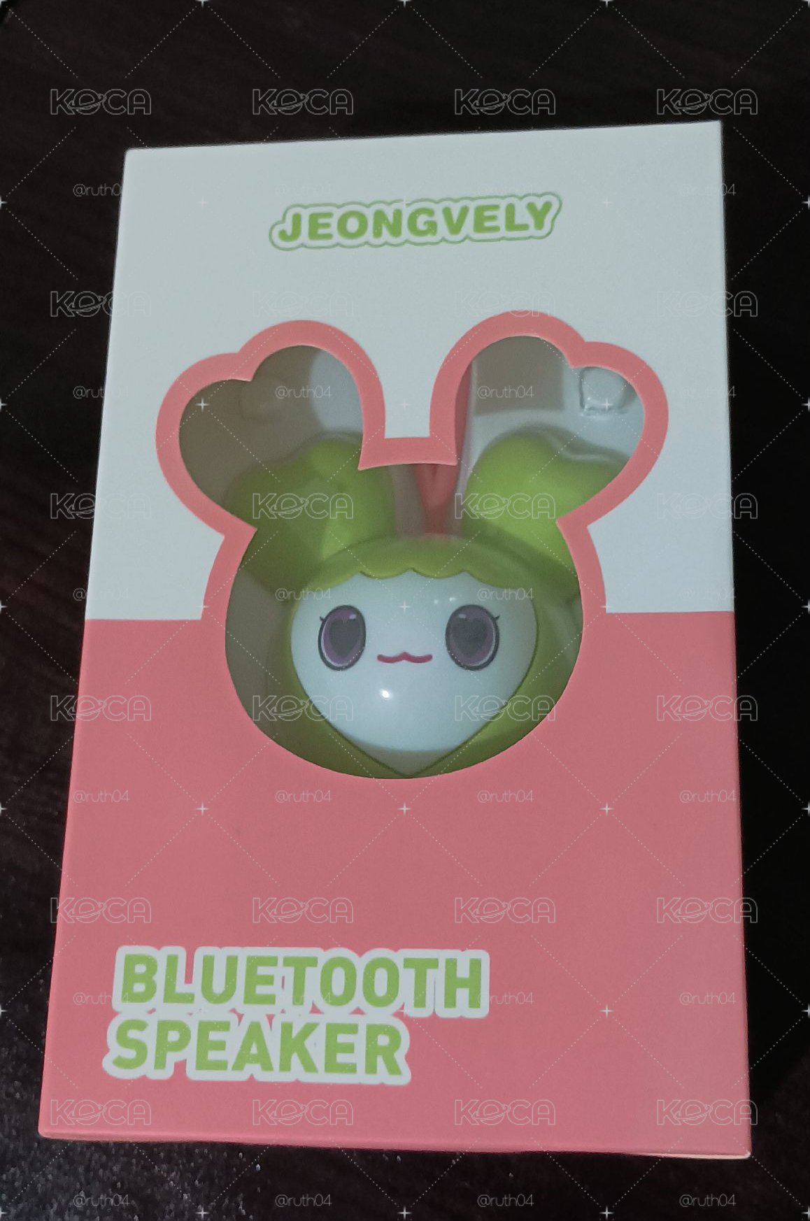 TWICE 藍牙音響 lovely 定延 JEONGVELY 全新未拆