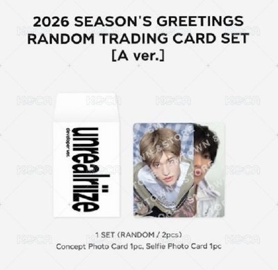 Riize年曆後續未拆卡包（AB版都有）