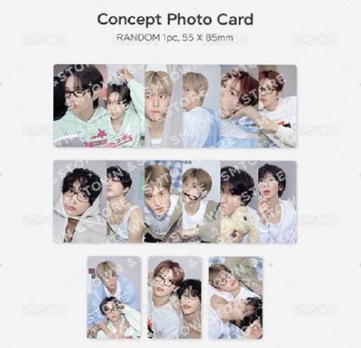 Riize年曆後續未拆卡包（AB版都有）