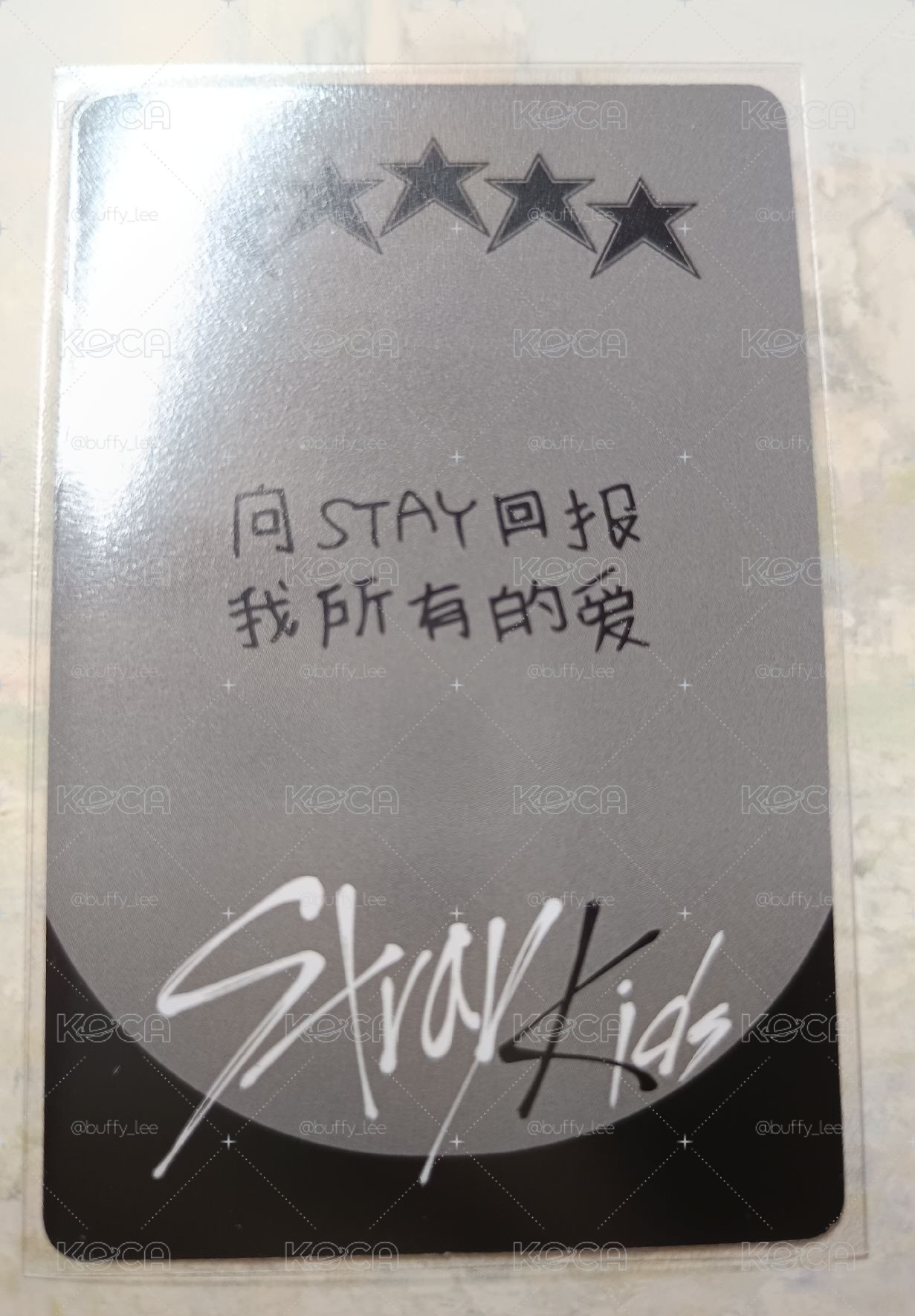 straykids 5-STAR yzy 1.0 特典 辰