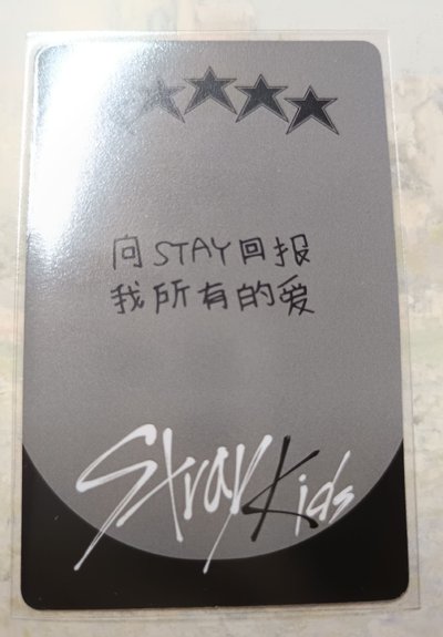 straykids 5-STAR yzy 1.0 特典 辰