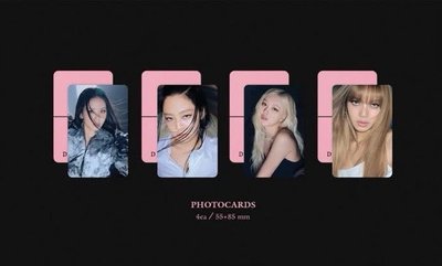 BLACKPINK-DEADLINE MOOD LIGHT Ver.小卡（預購）