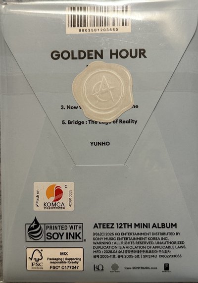 潤浩GOLDEN HOUR PART.3 poca專 全新未拆