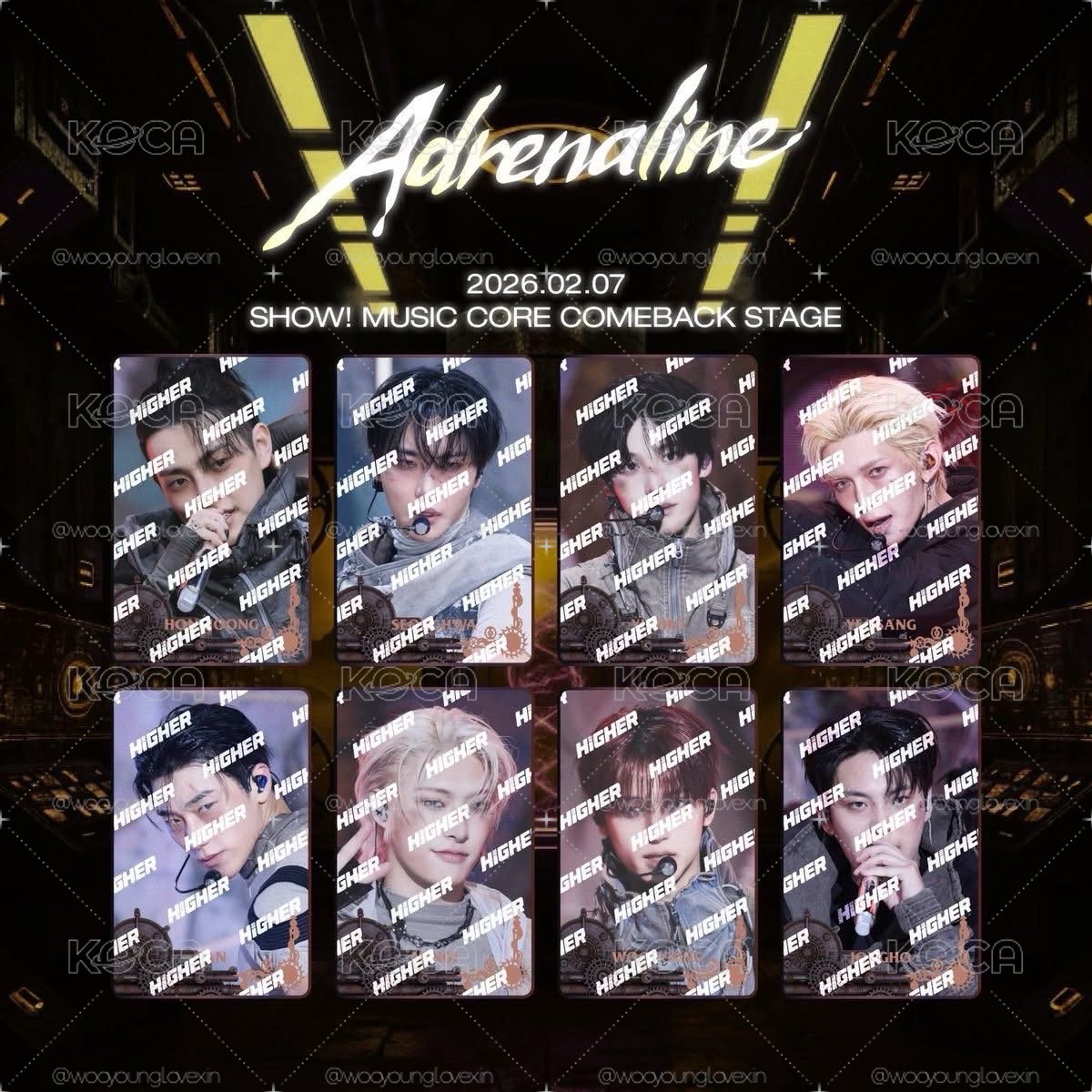 Higher 尚NASA+Adrenaline兩張