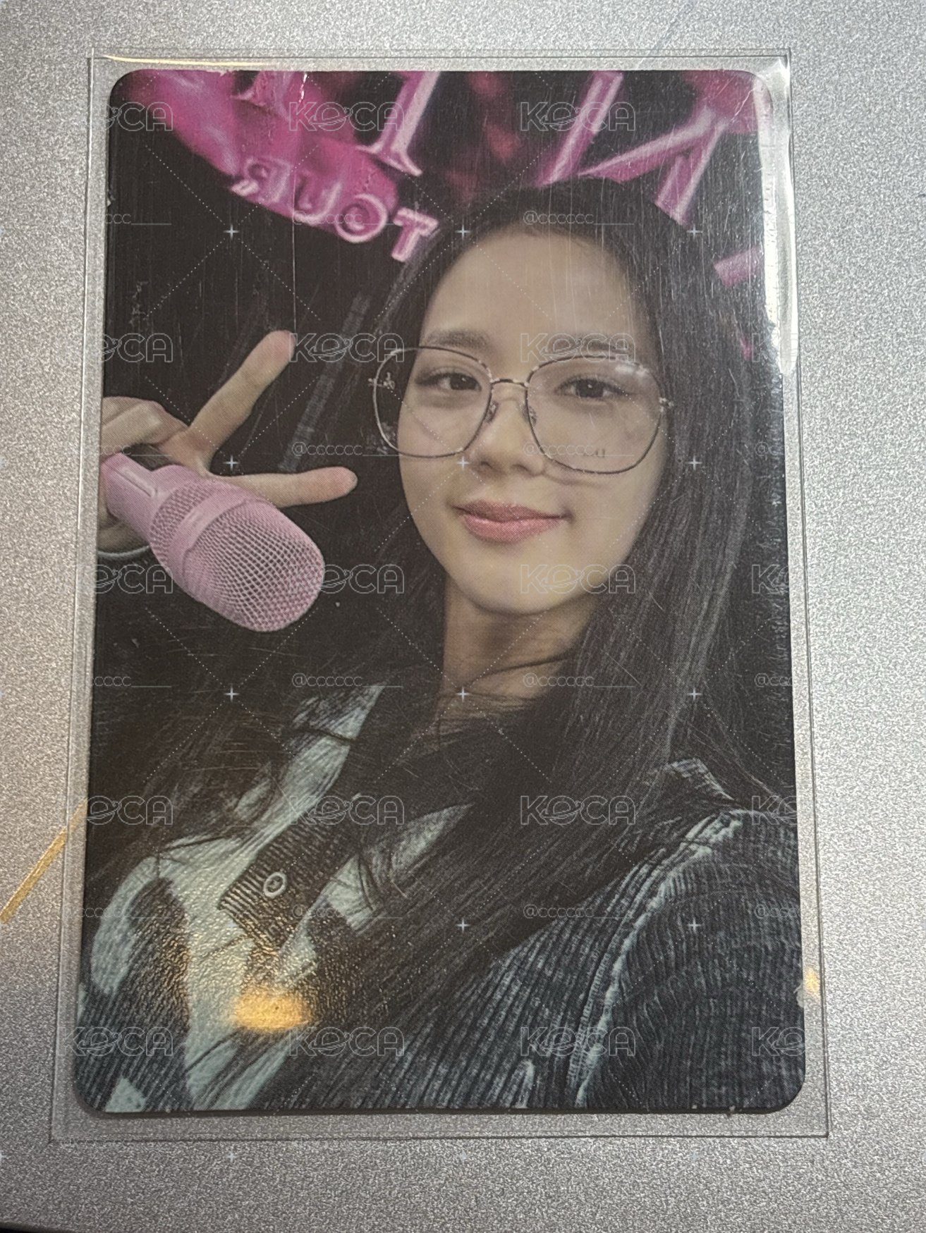 BORN PINK 專輯卡 黑膠 A ver. Jisoo