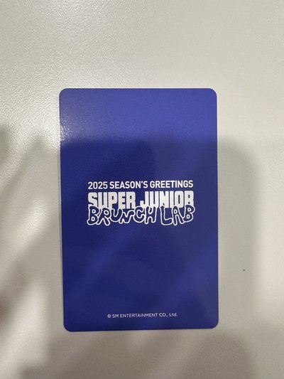 2025 SEASON’S GREETINGS 神童 小卡