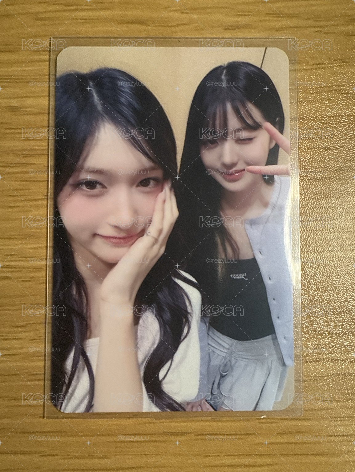 IVE SECRET MS4 員瑛 李瑞 雙人卡 幸運卡