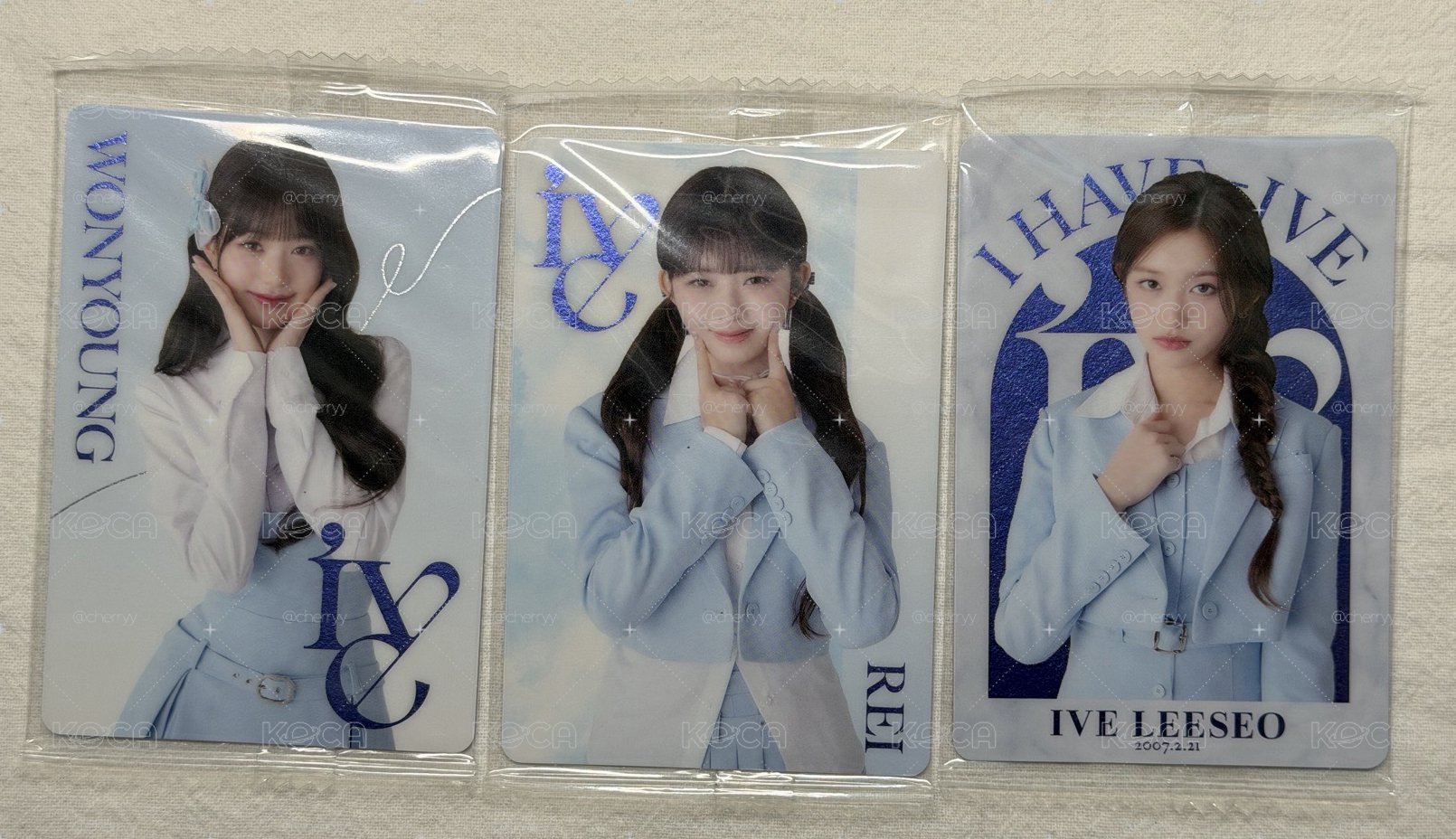 IVE 萬代餅乾卡