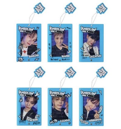 KNOCK ON韓安週邊 硬卡套