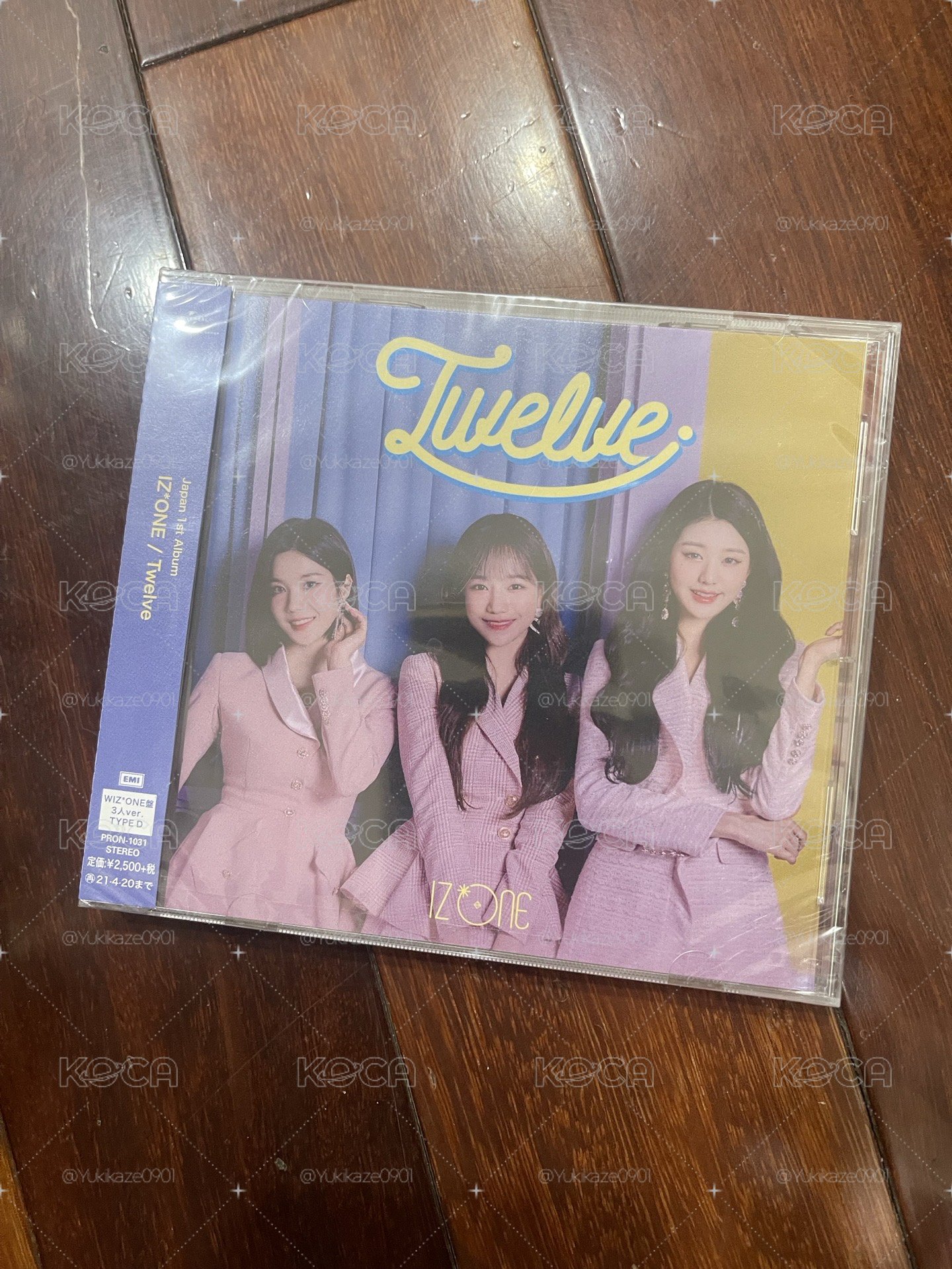 IZ*ONE Twelve 成員盤未拆