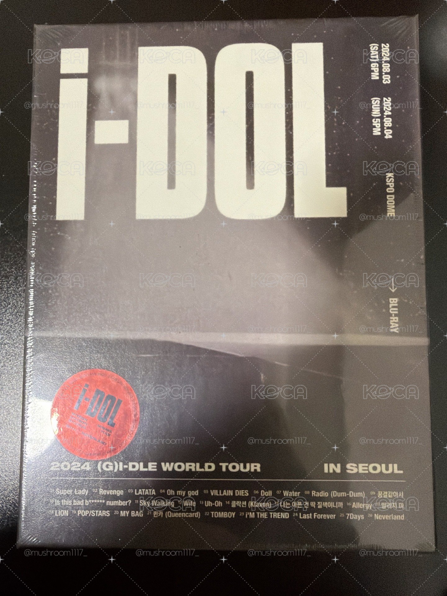 24’世巡演唱會 iDOL DVD 藍光版
