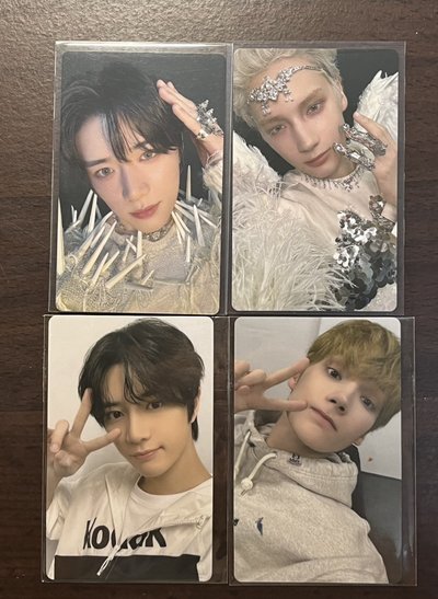 TXT 正規四日咖單封特典/日咖幸運卡2.0休寧凱 weverse特典卡