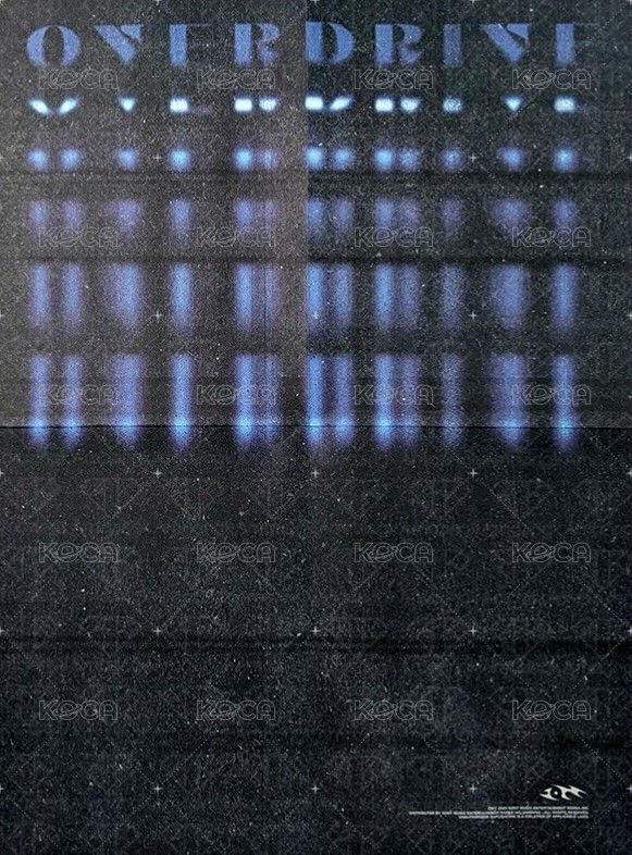 OVERDRIVE blue/pb 海報  背面