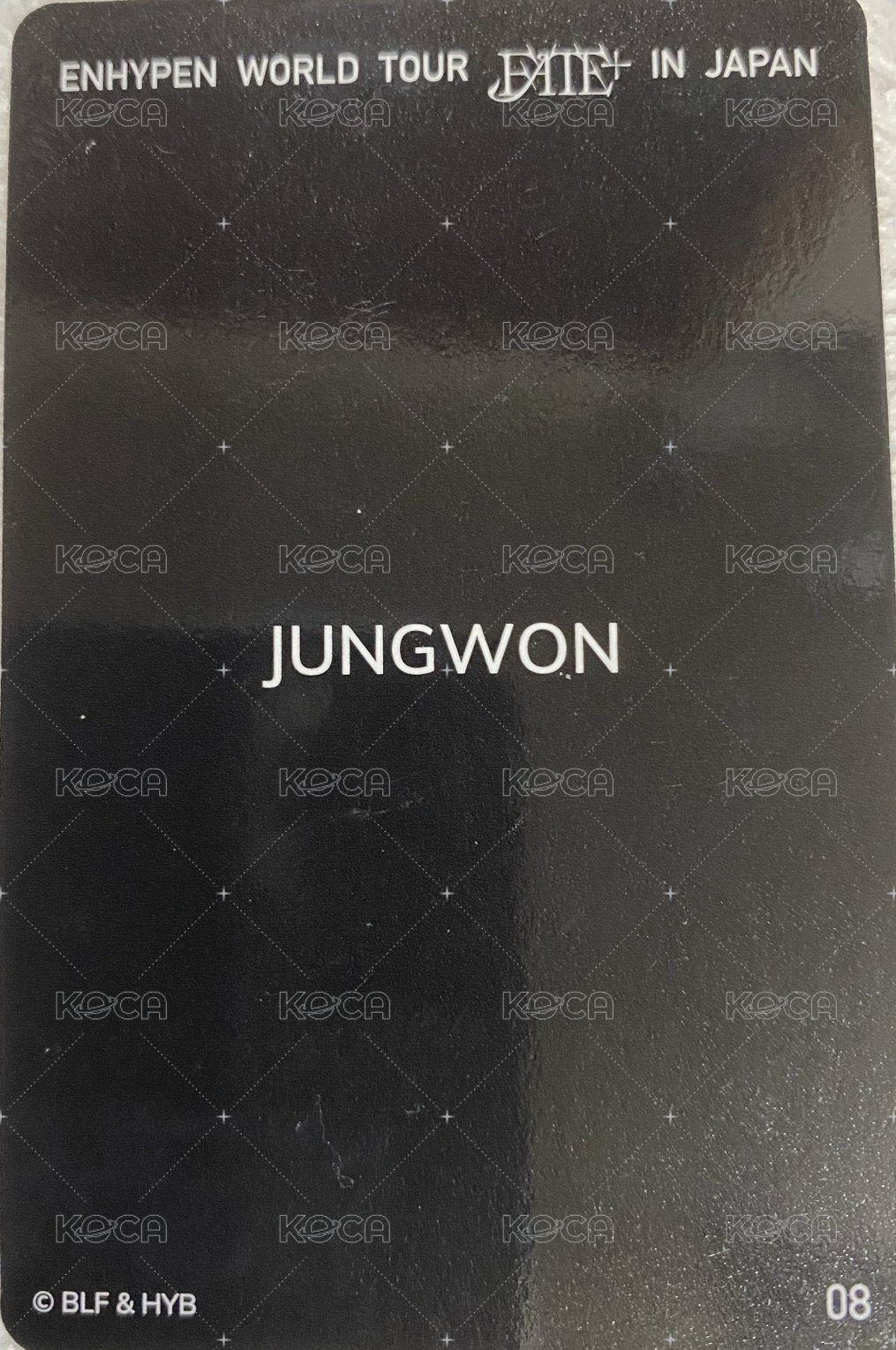 FATE+ 周邊卡  背面