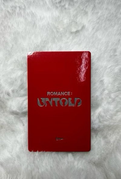 ENHYPEN正規二ROMANCE:UNTOLD INCEPTIO ver.黃版小卡 朴綜星小卡