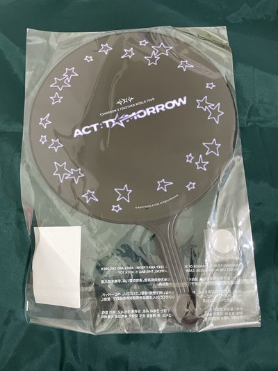 TXT 2025世巡 ACT:TOMORROW IN TAIPEI 團體扇子
