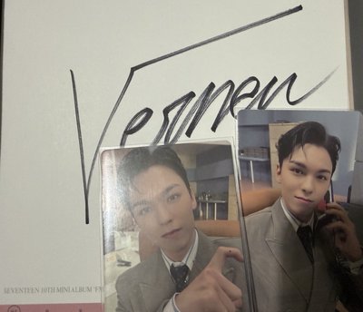 MINI10 target 簽名卡 迷十美版親簽專 Vernon全專