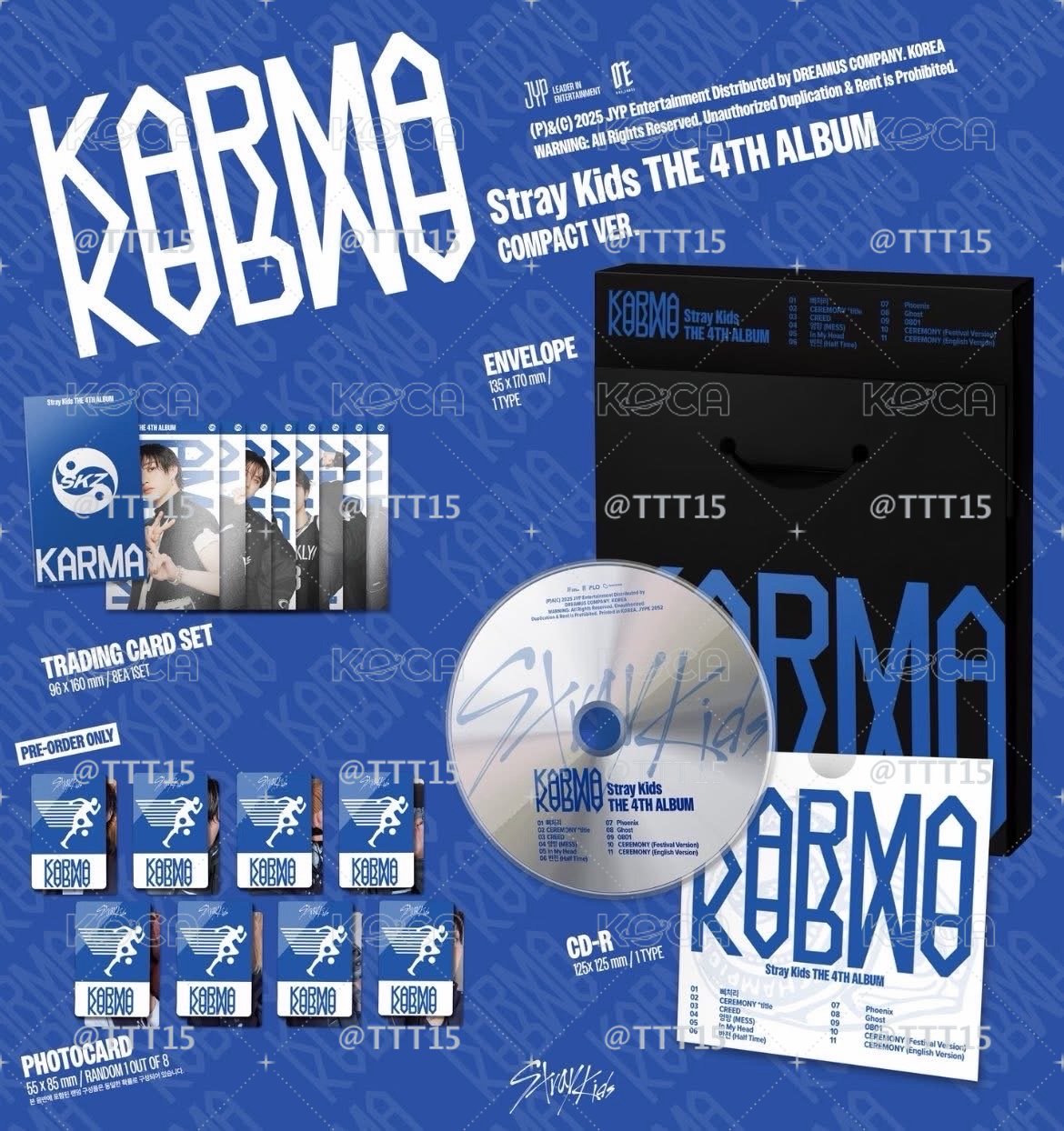 Karma信封專 全新未拆