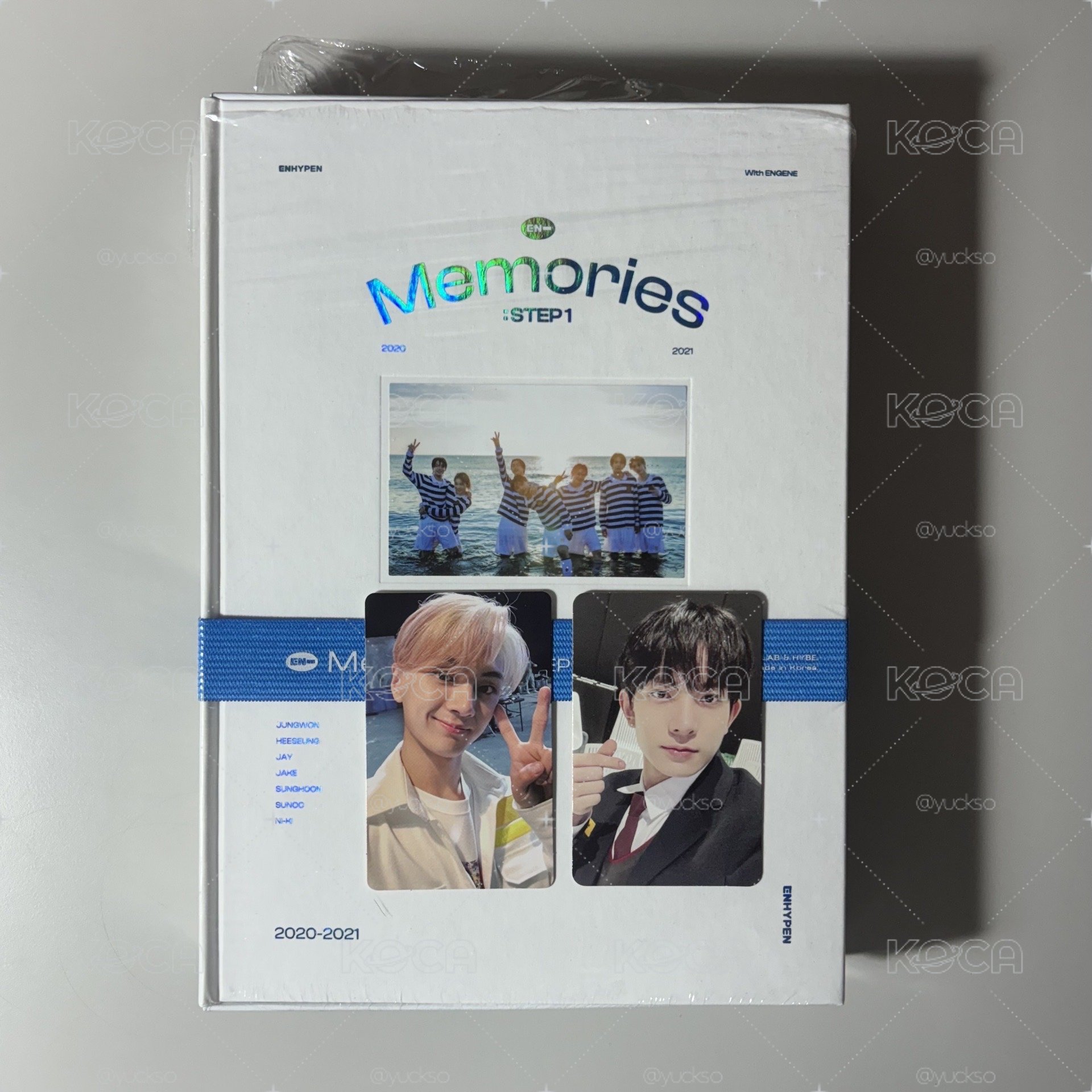 enhypen memories 21 回憶錄 dvd 小卡