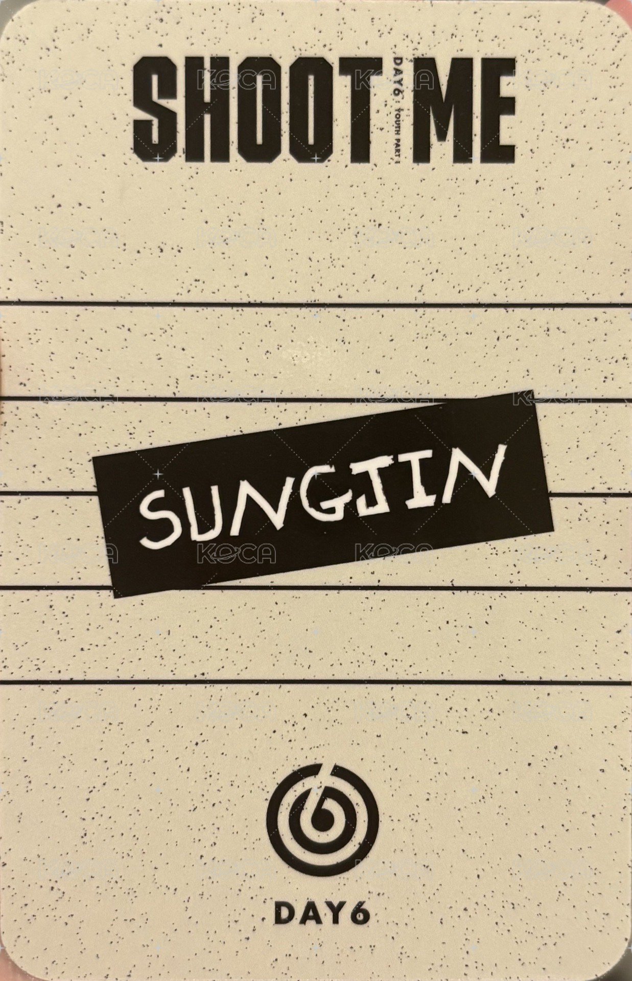 迷三 台壓 專輯卡  背面