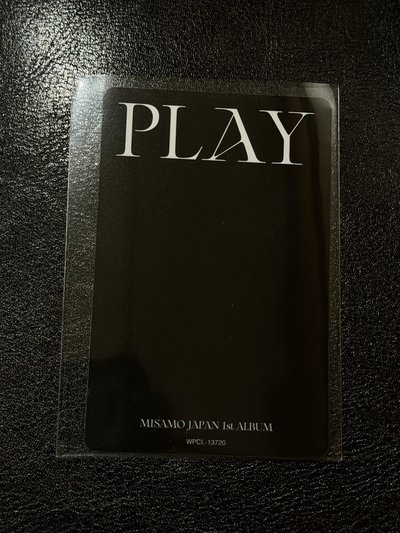 Misamo Play 初回限定B MOMO小卡