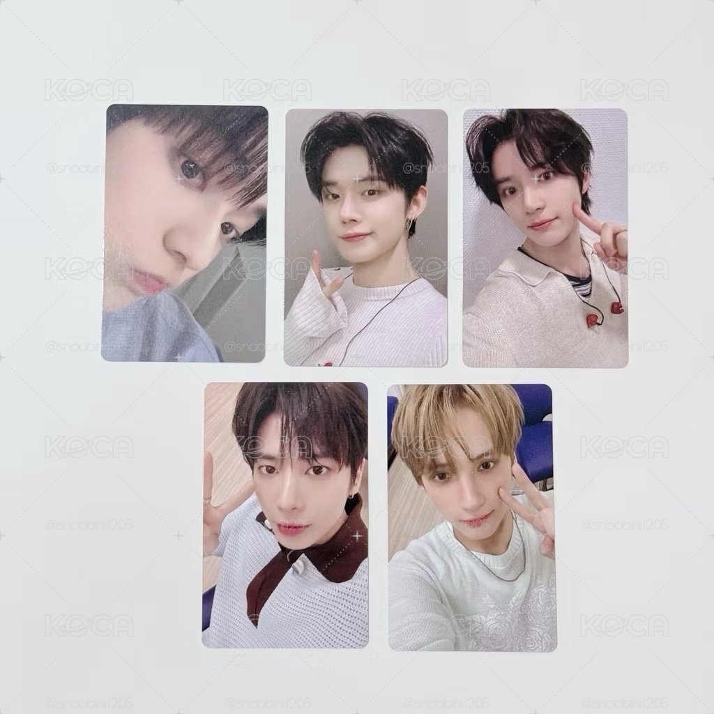 TXT 正規四輯環球通路特典卡