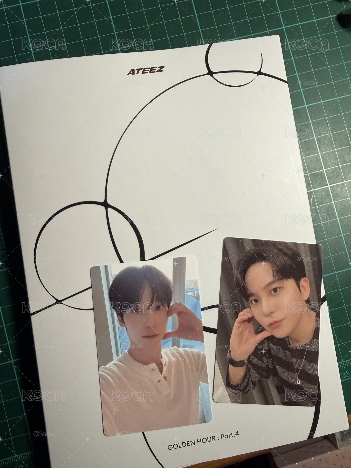 Ateez Golden hour part 4已拆專