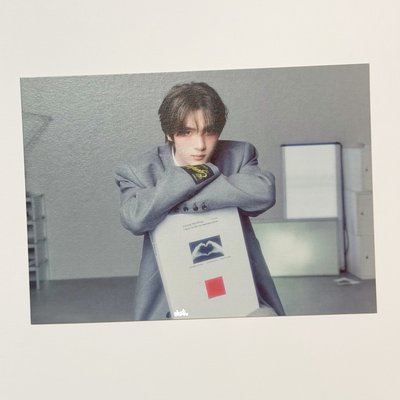 🐶 明信片 灰/藍版