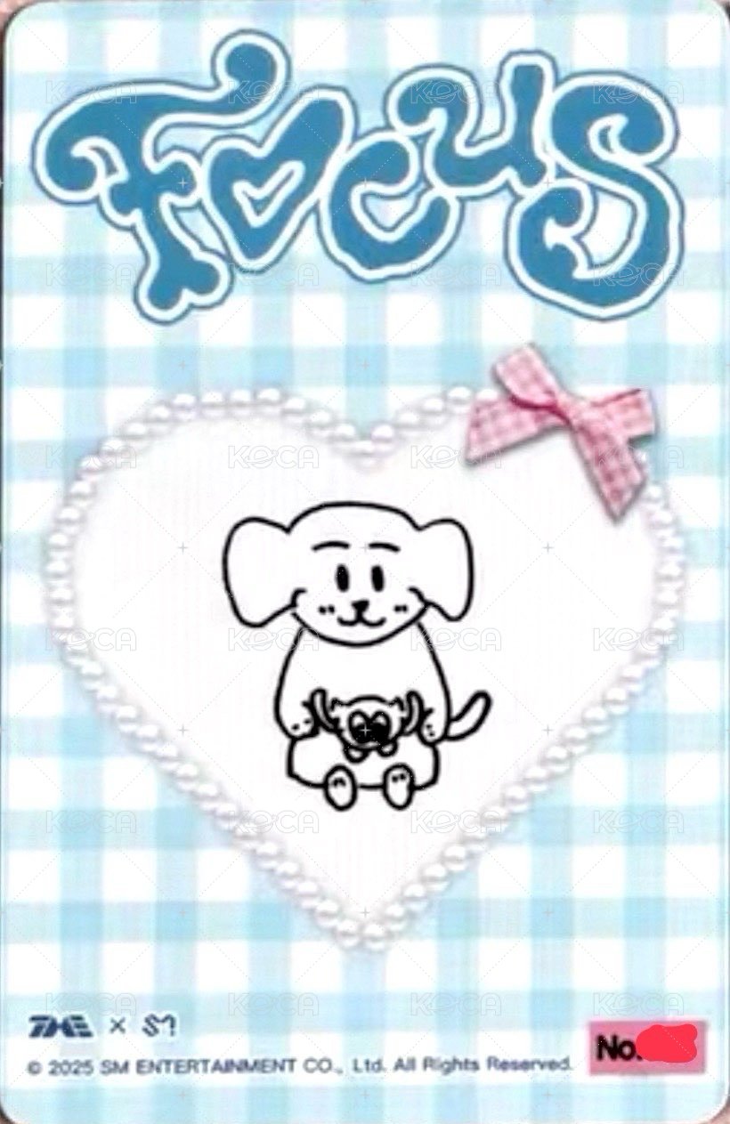 Focus QQ音樂 星光卡 五星 背面