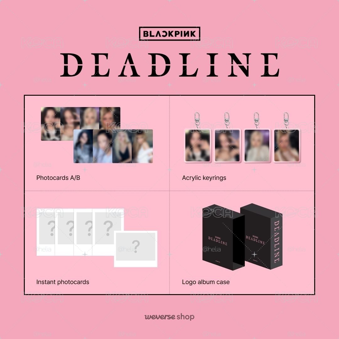 ｜預購｜BLACKPINK 迷三專輯 [DEADLINE]（含特典）