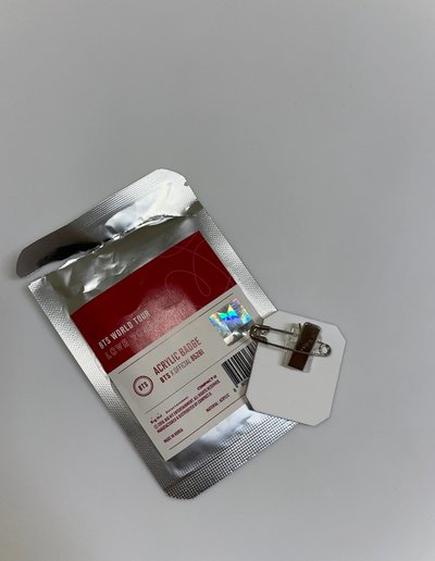 BTS SUGA LY演唱會徽章