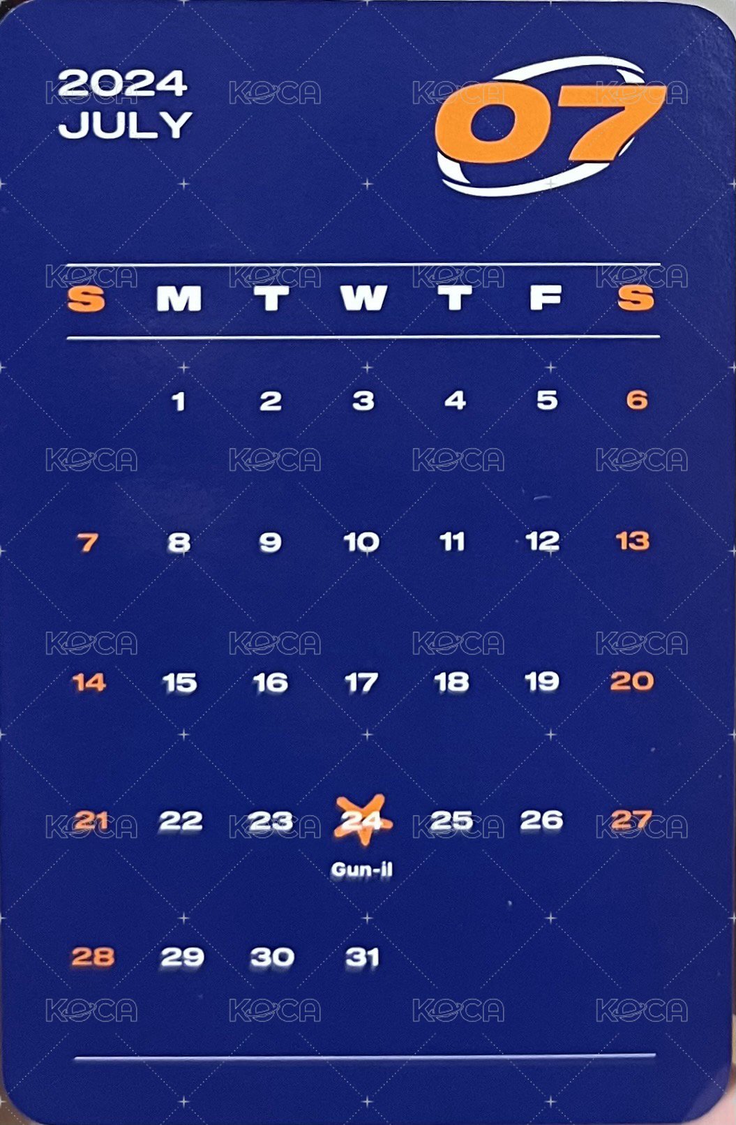 Break the Brake Year Book 年曆卡  背面