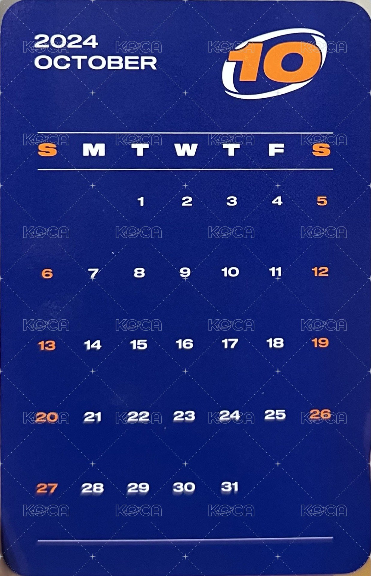 Break the Brake Year Book 年曆卡  背面